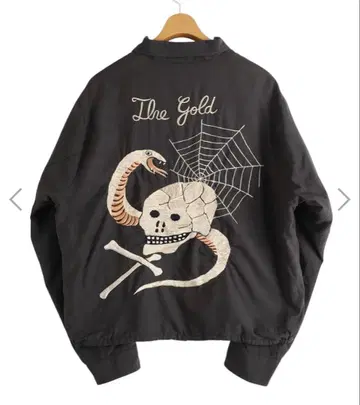 GOLD SKULL JACKET AGED MODEL 스컬 베트남 자켓