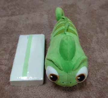 라푼젤 파스칼 봉제 인형 SEGA 프라이스 세가 카멜레온