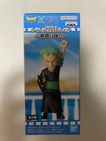 원피스 월드 컬렉터블 피규어 동료의 증표 조로