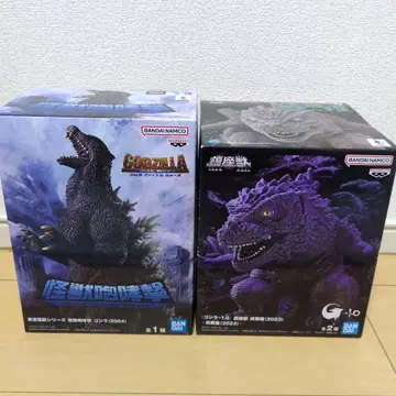 고질라 피규어 세트 괴수 포효격 2004 진좌수 2023