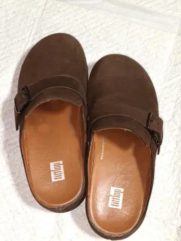 핏플랍 뮬 샌들