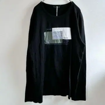 JHIJSC [ 새상품 ] 블랙 긴팔 T셔츠 L 사이즈 그래픽 프린트