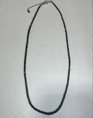 블랙 다이아 목걸이