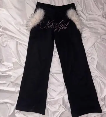 9090 girl Ninety Girl Rhinestone Pants