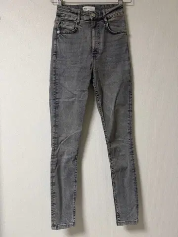 ZARA 레깅스 팬츠 스키니 그레이 데님