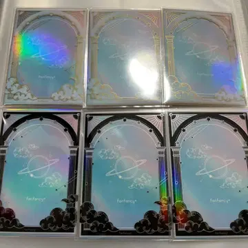 AGF fanfancy+ 카드 슬리브 화이트 블랙