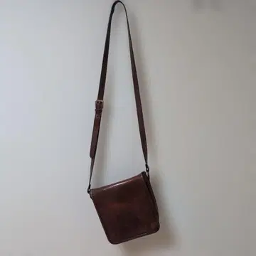 천연 가죽 숄더백 이탈리아 피렌체 새상품급