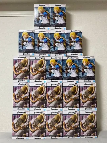 원피스 grandista 피규어 묶음 판매 니카 사보 21점