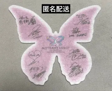 FANTASTICS 라이브 낙하물 사인 나비