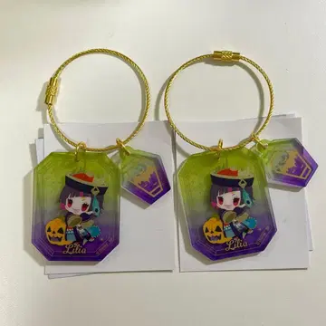 트위스테 아크릴 키링 리리아 2세트