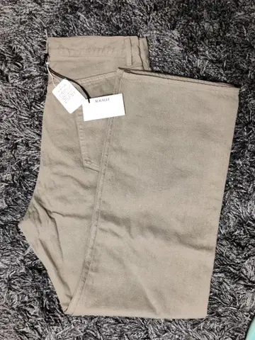 AURALEE BOTANICAL DYED SELVEDGE DENIM