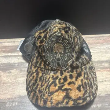 Roen 레오파드 표범 무늬 스컬 캡