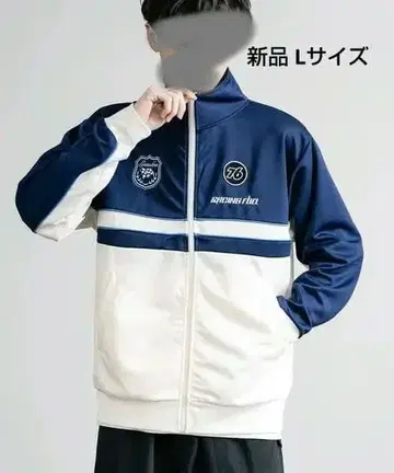 76 lubricants 나나로쿠 루브리칸츠 보더 절개 트랙 자켓