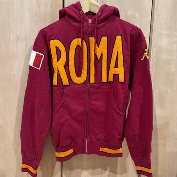 ROMA 로고 집업 후드티