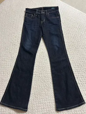 썸씽 다크 데님 부츠컷 데님 28