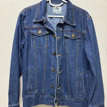 데님 자켓 2XL 다크 블루