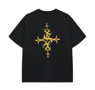 SUPPLIER Metal Cross Tee 'Gold'
