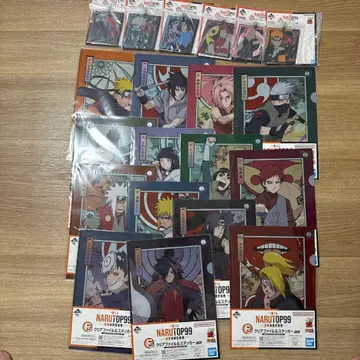 NARUTO TOP 99 F상 클리어 파일 14종과 H상 6종