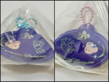 홍콩 디즈니랜드 20주년 네임택 더피 셰리메이