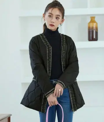 RUIRUE BOUTIQUE 루일 에 부티크 퀼팅 자켓