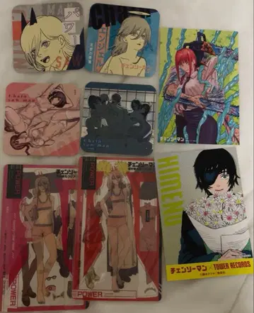 체인소 맨 아트 코스터 레제 마키마 쿠앙시 천사의 악마 파워