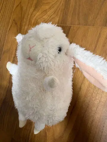 시나다 베이비 네이처 봉제 인형 토끼 (화이트)