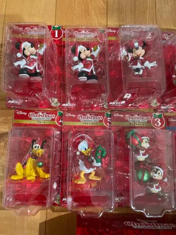 해피 복권 2025 Disney 미키 & 프렌즈 크리스마스 오너먼트 세트