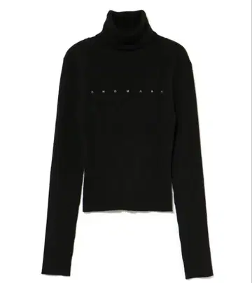 ANDMARY Mary turtle knit tops black