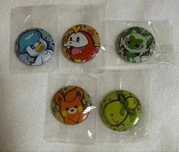 포켓몬 센터 스탠드 팩 초코 쿠키 캔뱃지