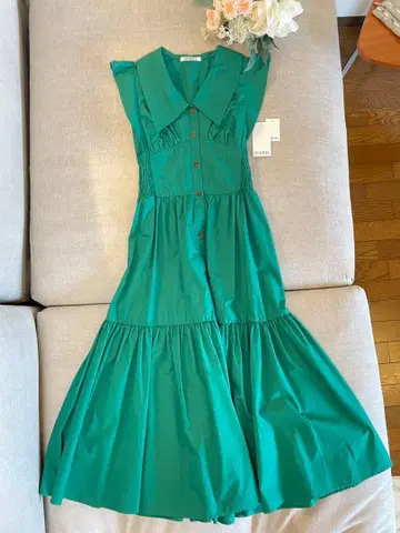 [택 포함 새상품] SNIDEL 스나이델 셔츠 원피스 0