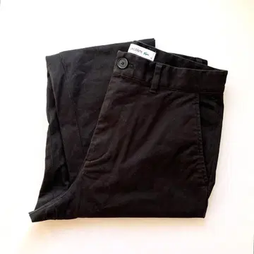 라코스테 빔즈 보이 별주 테이퍼드 팬츠