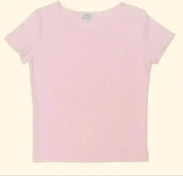 언덕 위의 집 여성용 T셔츠 핑크