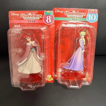 happy 복권 디즈니 크리스마스 오너먼트 아리엘 엘사