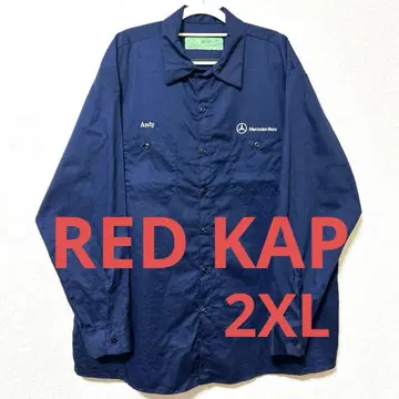 RED KAP 그린 택 Mercedes-Benz 워크 셔츠