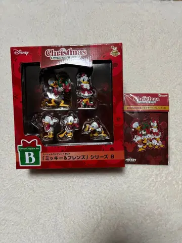디즈니 크리스마스 오너먼트 복권 B 미키 & 프렌즈 컴플리트 BOX