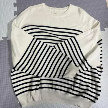 히가시하라 아키 FORME 형태 보더 니트