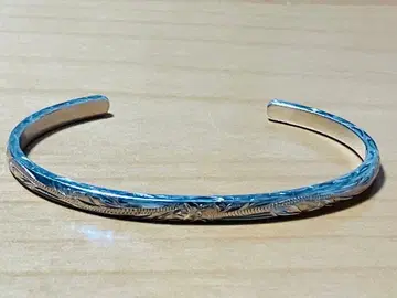 하와이안 주얼리 뱅글 실버925 여성용 팔찌 은