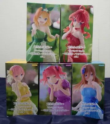 5등분의 신부 피규어 나카노 5자매 컴프 세트