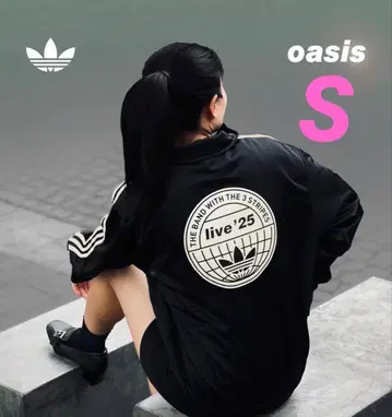 adidas oasis 블랙 저리 새상품 size S