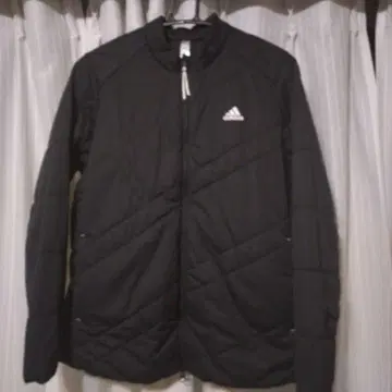 adidas 여성용 자켓 블랙 퀼팅