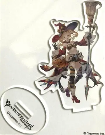 그랑블루 판타지 제타 할로윈 아크릴 스탠드 미사용 새상품