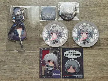 동방 Project 이자요이 사쿠야 굿즈 6세트 묶음 판매