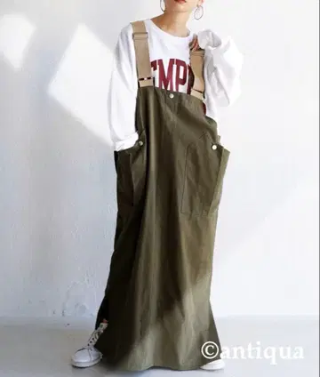 안티카 살로펫 스커트 오버롤 스커트 원피스