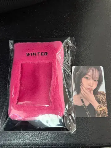 aespa aeXIS LINE 포토 카드 홀더 윈터 트레이딩 카드 케이스