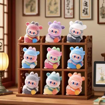 LABUBU 러브브 미니 피규어 9개