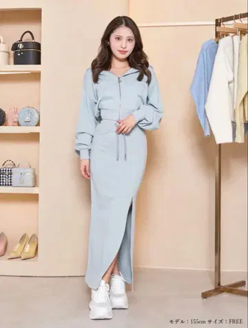 Darich 다리치 맨투맨 스커트 셋업