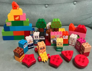 호빵맨 첫 블록 웨건