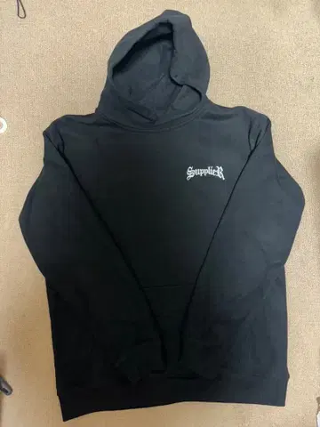 Supplier 블랙 후드티 XL
