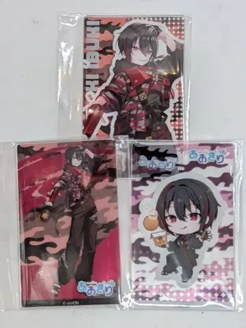 바쿠단야키혼포 클리어 카드 츠키후 이부키 3종 세트