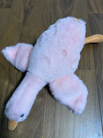 오리 봉제 인형 (핑크)